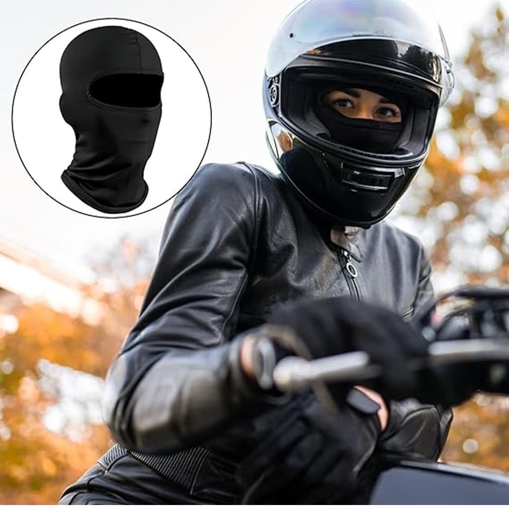 Pack Moto Hiver Cagoule intégrale thermique + Gants Pro Biker respirants avec protections antidérapantes - PACKS SPECIAL OFFERS - صورة 8