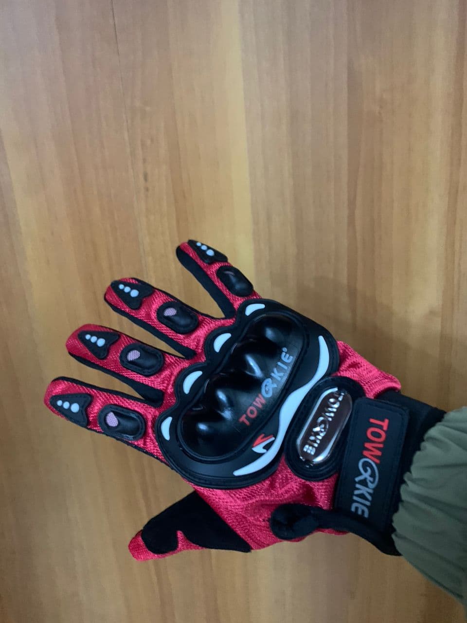 Pack Moto Hiver Cagoule intégrale thermique + Gants Pro Biker respirants avec protections antidérapantes - PACKS SPECIAL OFFERS - صورة حقيقية 12