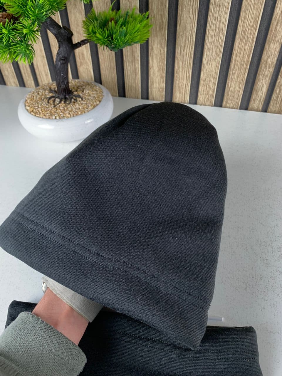 Cagoule Full-Face pour une protection complète du visage noir V2 – قناع وجه كامل - Produits de saison - صورة حقيقية 6