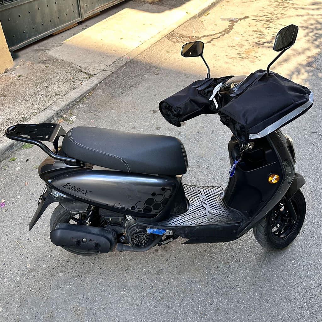 Couvre-Main Imperméable pour Guidon Vespa – غطاء لليدين لسائقي الدرجات النارية - Accessoires Auto/Moto - صورة حقيقية 11