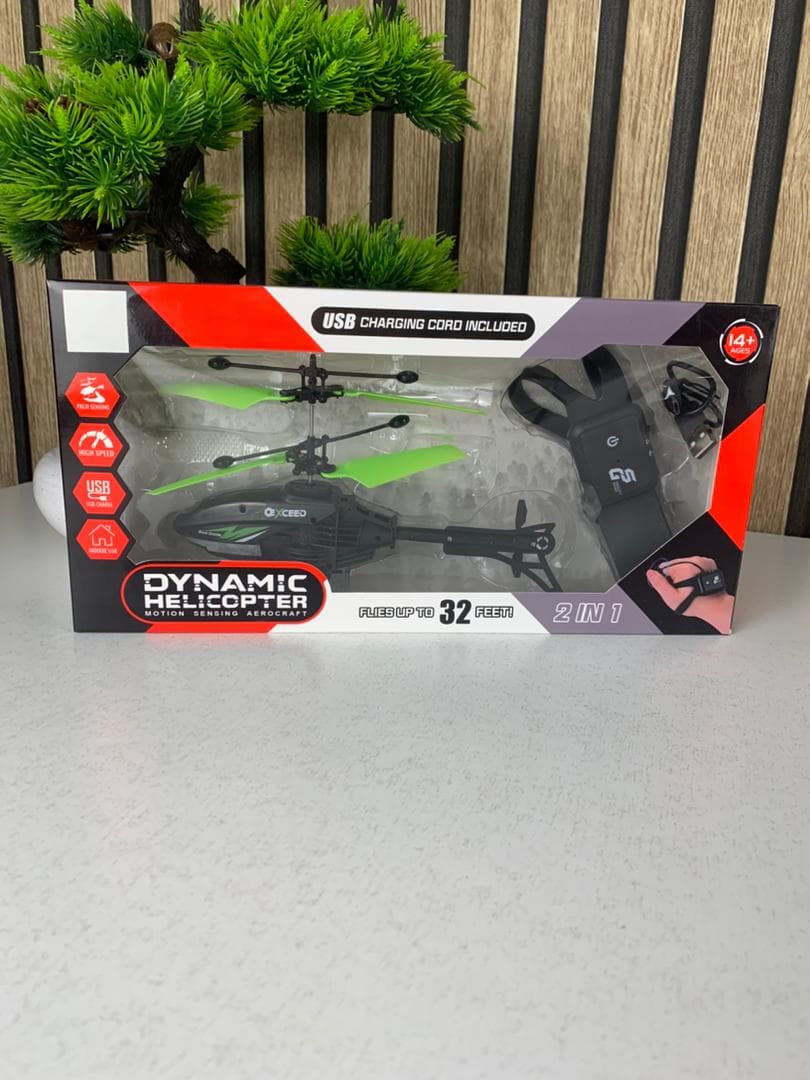 Hélicoptère à Induction Télécommandé Rechargeable USB – لعبة هيليكوبتر مع يد تحكم - Jouet & Gaming - صورة حقيقية 10