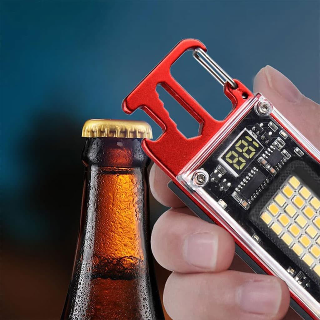 Lampe de poche COB 1000 lumens multifonction avec 6 modes d’éclairage – مصباح متعدد الوظائف - Camping et Randonnée - صورة 6