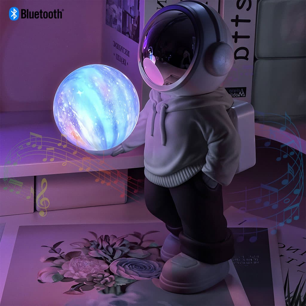 Enceinte bluetooth et lampe astronaute idéale pour la décoration de chambre YM-121 – مصباح ومكبر صوت بلوتوث - Électronique - صورة 1