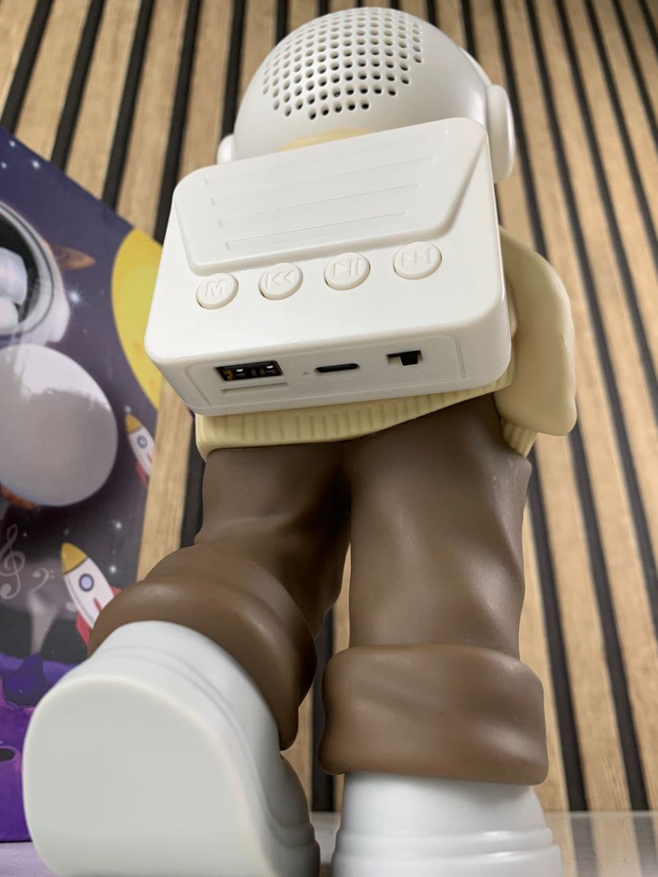 Enceinte bluetooth et lampe astronaute idéale pour la décoration de chambre YM-121 – مصباح ومكبر صوت بلوتوث - Électronique - صورة حقيقية 9