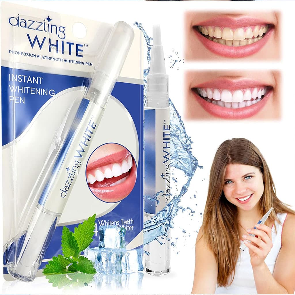 Stylo blanchissant pour les dents en 2 parties avec applicateur doux - Soins et Beauté - صورة 5