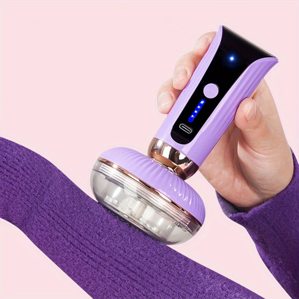 Appareil Rasoir Anti-peluches pour Vêtements Rechargeable Type-C – جهاز مزيل الوبر من الملابس - Électronique - صورة 4