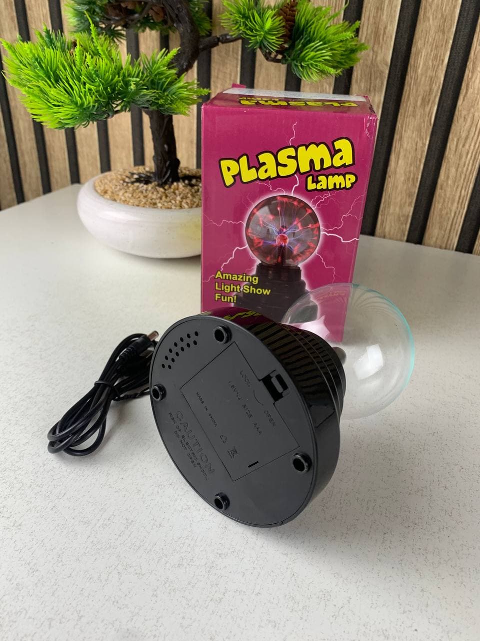 Lampe boule plasma sphérique ionique tactile – مصباح بلازما - Électronique - صورة حقيقية 10