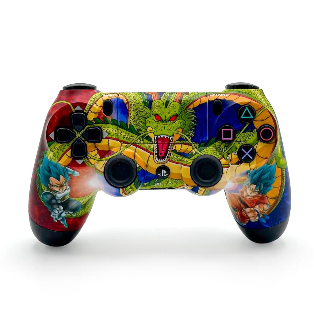 SONY DualShock Manette PS4 Sans Fil, Batterie Rechargeable (High Copy) – Edition Dragon Ball Z - Jouet & Gaming - صورة 2