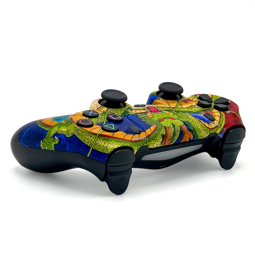SONY DualShock Manette PS4 Sans Fil, Batterie Rechargeable (High Copy) – Edition Dragon Ball Z - Jouet & Gaming - صورة 3