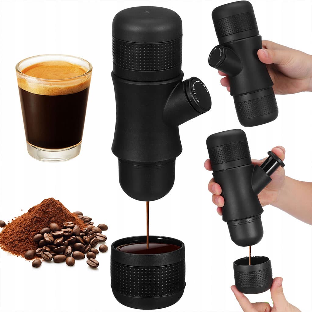 Machine à expresso portable idéale pour le déplacement et et les activités de plein air – ماكينة صنع القهوة محمولة - Maison - صورة 1