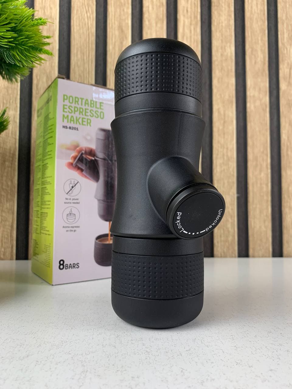 Machine à expresso portable idéale pour le déplacement et et les activités de plein air – ماكينة صنع القهوة محمولة - Maison - صورة حقيقية 9