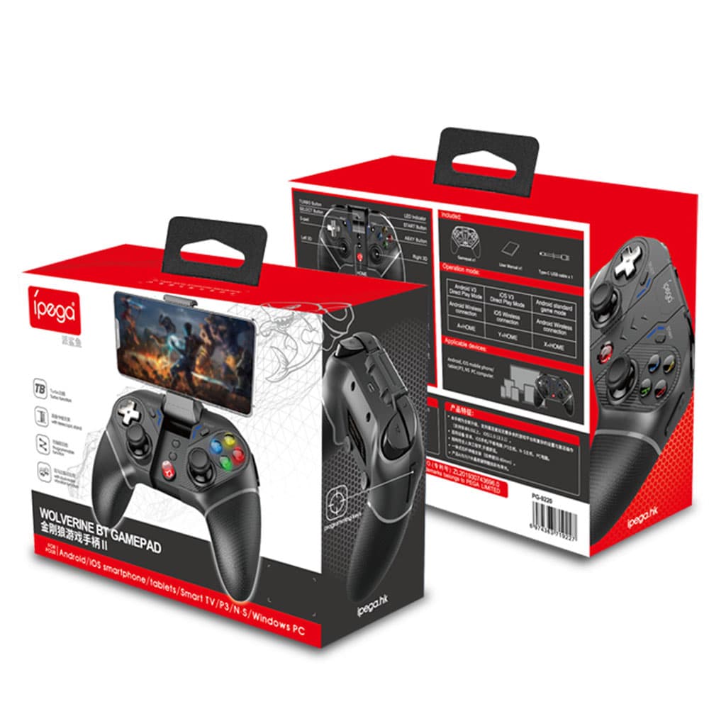 Manette de jeu sans fil IPEGA PG-9218 Gold Soldier BT Gamepad - يد تحكم لاسلكية - Jouet & Gaming - صورة 6