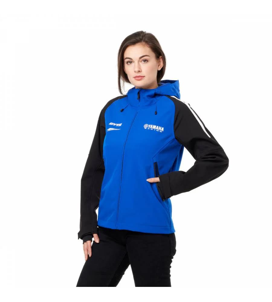 Veste Yamaha Racing Softshell Edition Black à Capuche Unisexe - سترة ياماها جودة عالية - Accessoires Auto/Moto - صورة 2