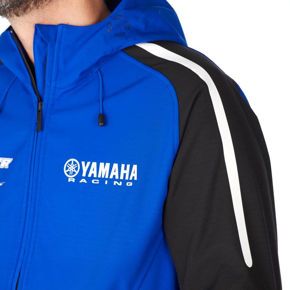 Veste Yamaha Racing Softshell Edition Black à Capuche Unisexe - سترة ياماها جودة عالية - Accessoires Auto/Moto - صورة 3