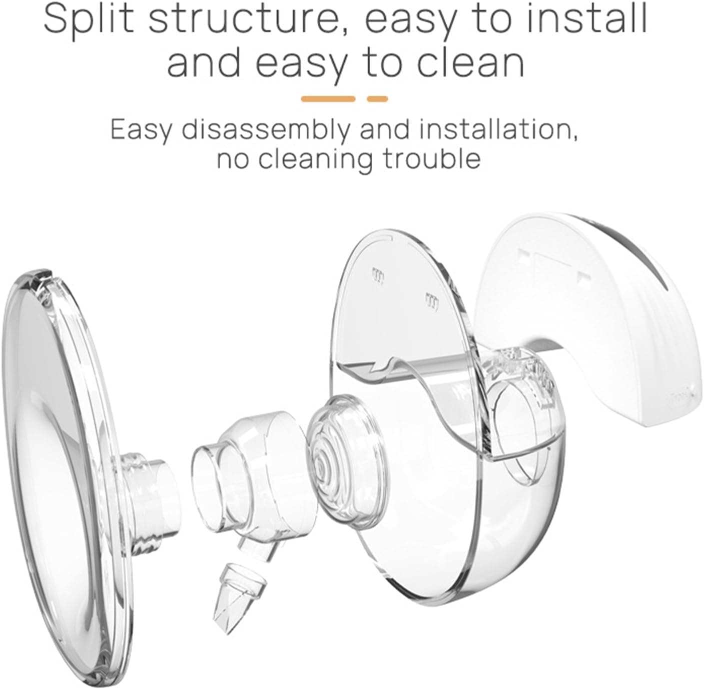 Tire Lait Electrique Mains Libres MY-375 4 Modes 12 Niveaux - جهاز إستخراج الحليب - Maternité - صورة 7