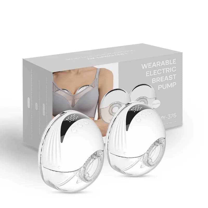Double Tire Lait Electrique Mains Libres MY-375 4 Modes 12 Niveaux - جهاز إستخراج الحليب 2 قطع - Maternité - صورة 1