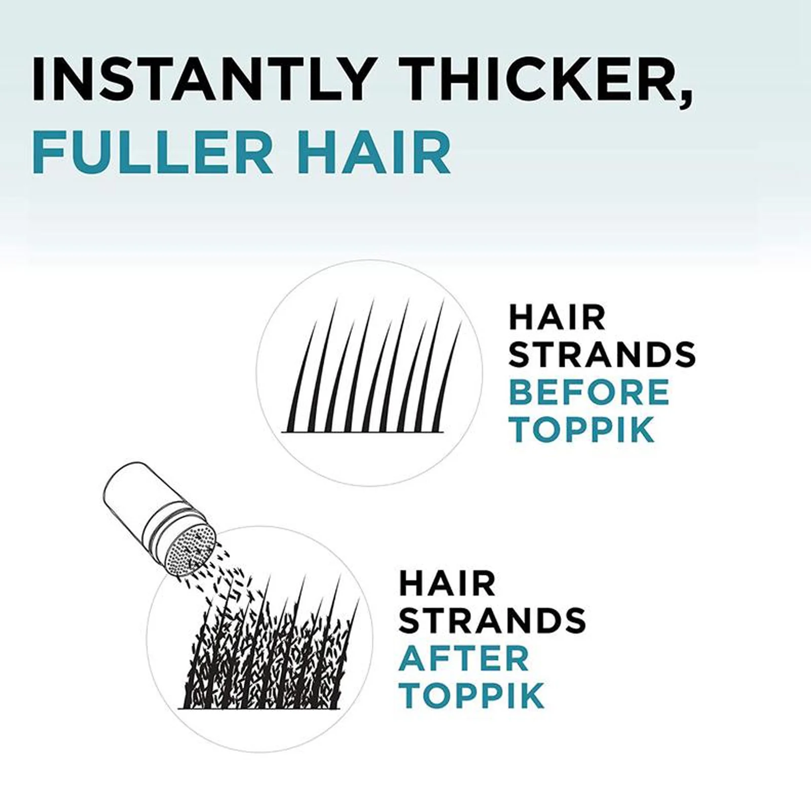 Toppik fibres capillaires noires - ألياف "توبيك" لتكثيف الشعر - Soins et Beauté - صورة 6
