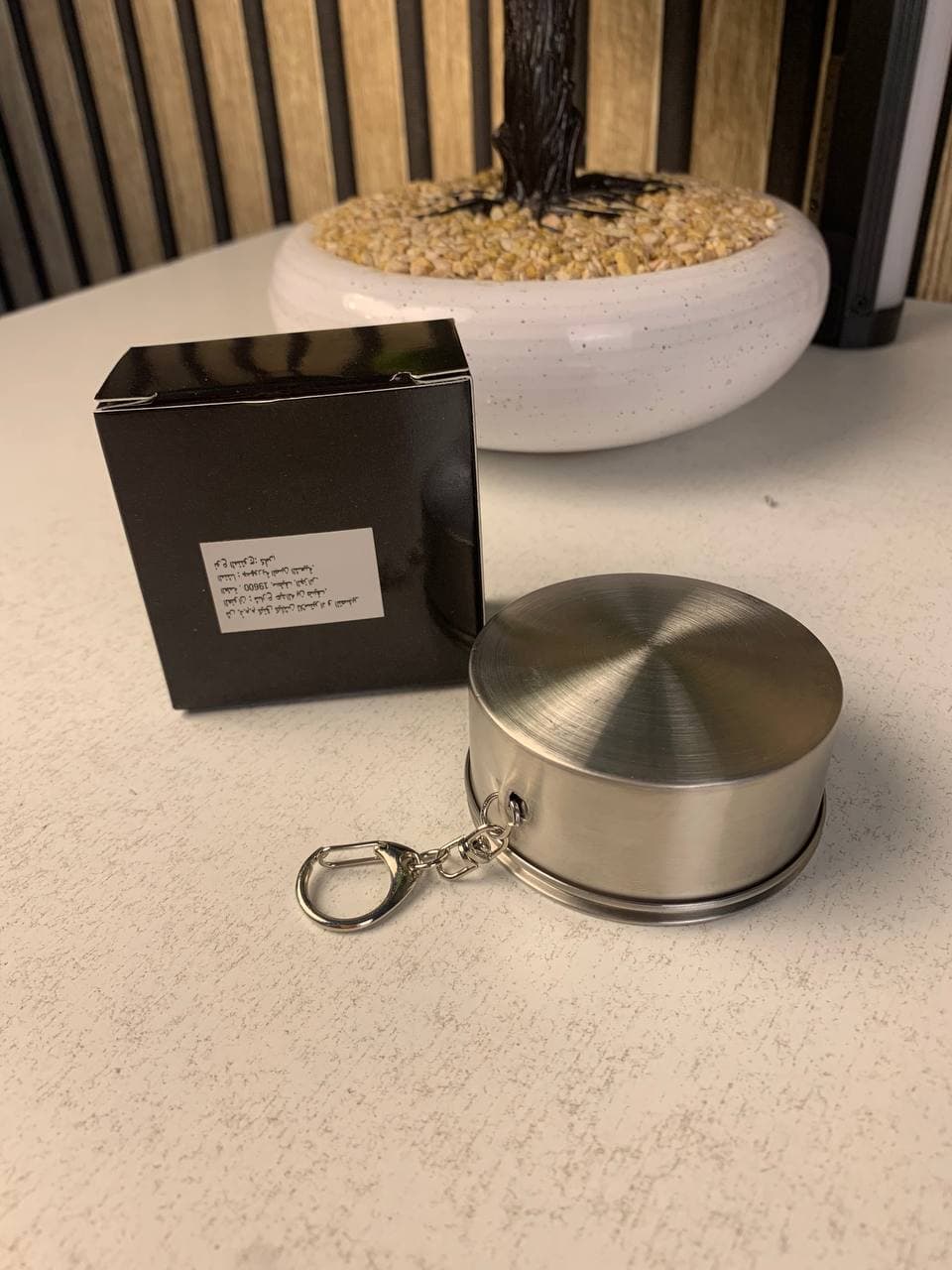 Mug de camping pratique idéal pour les boissons avec crochet de suspension - كوب مشروبات قابل للطي - Camping et Randonnée - صورة حقيقية 11