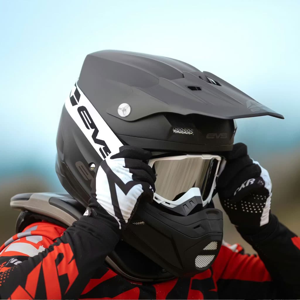 Lunettes Motocross RX Goggles RaceCraft Protection Totale Coupe-vent - نظارات سائقي الدراجات - Accessoires Auto/Moto - صورة 4