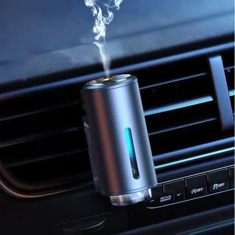 Diffuseur d'huile intelligent à clip sortie de climatisation avec 3 recharge - طقم معطر سيارة - Accessoires Auto/Moto - صورة 12