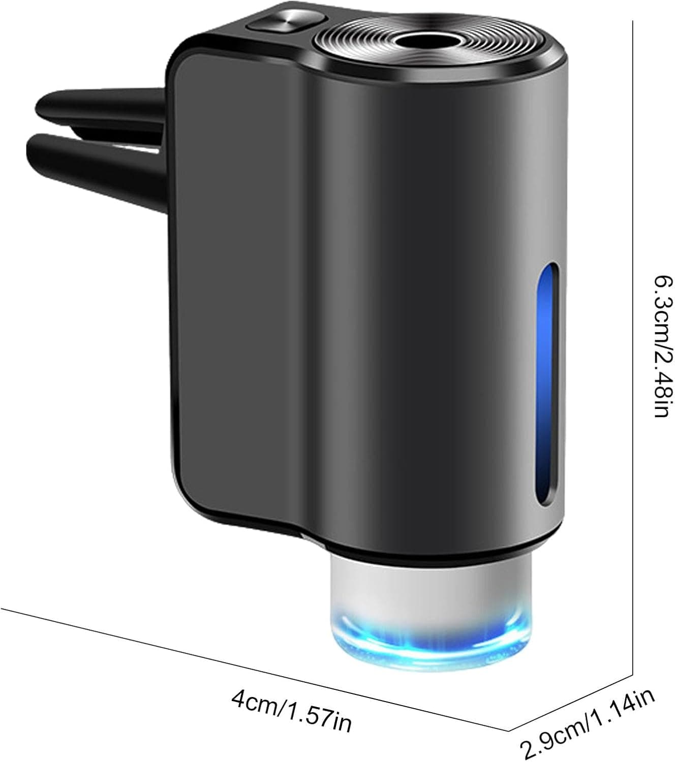 Diffuseur d'huile intelligent à clip sortie de climatisation avec 3 recharge - طقم معطر سيارة - Accessoires Auto/Moto - صورة 5