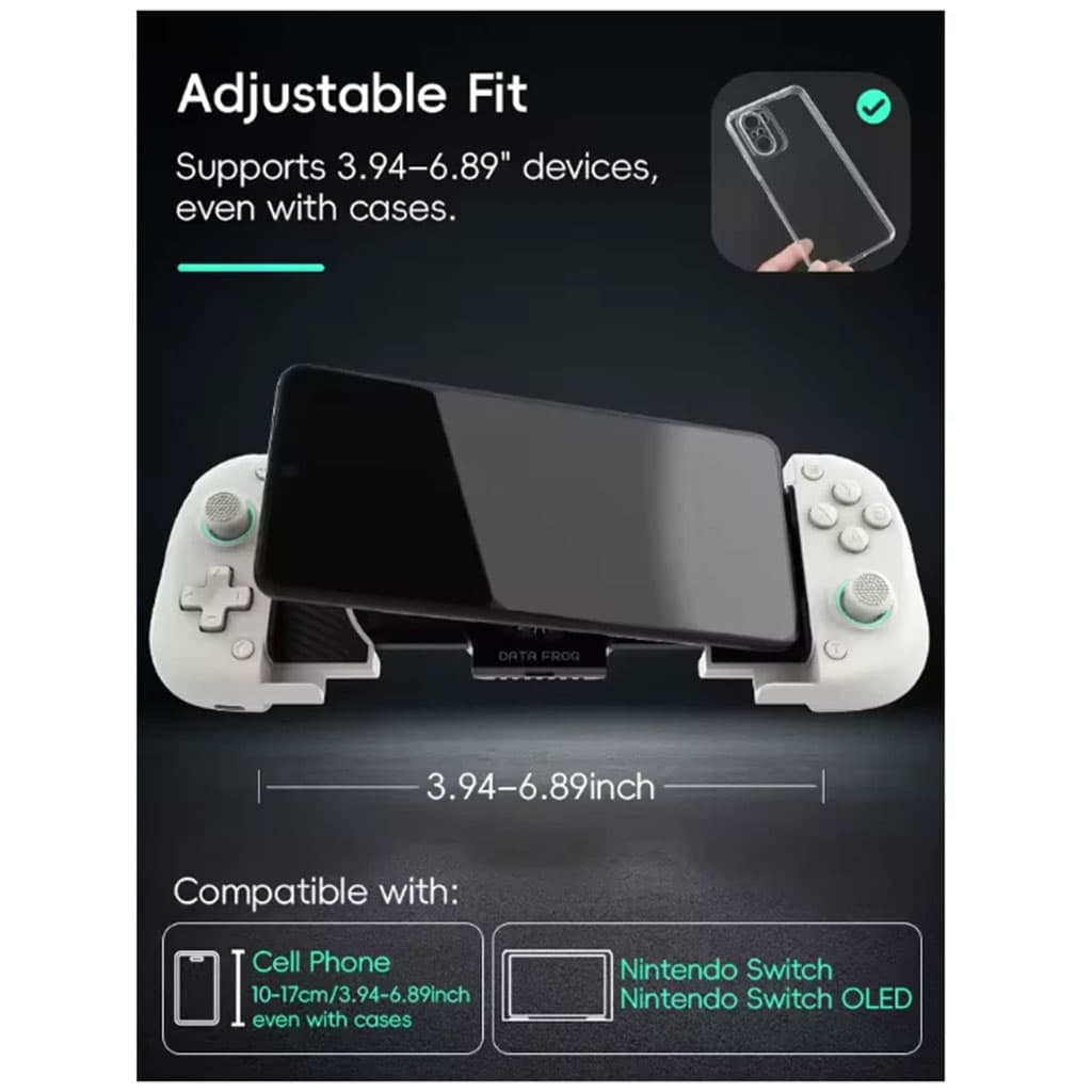Manette pour smartphone DATA FROG X3 Bluetooth avec Ventilateur de Refroidissement - وحدة تحكم مع مبرد مدمج - Électronique - صورة 5