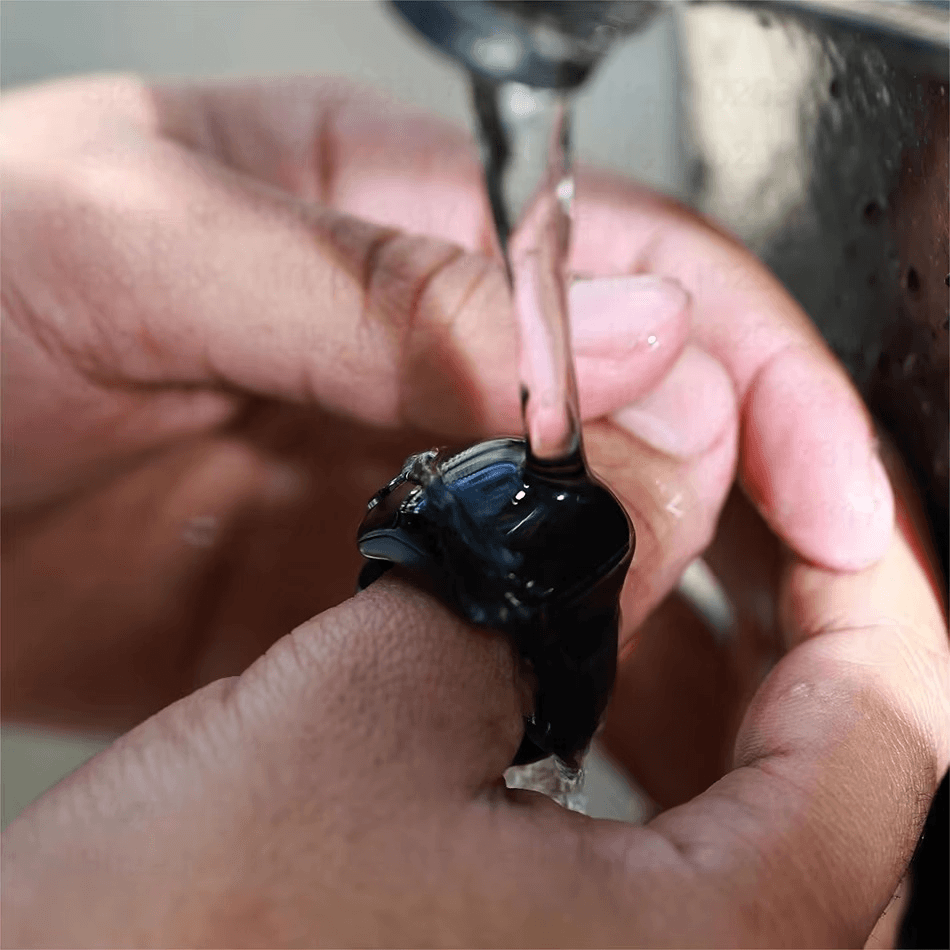 Anneau de Zikr Étanche avec Écran OLED iTasbih Salam+ - خاتم التسبيح الذكي المقاوم للماء بـ3 مقاسات - Électronique - صورة 3