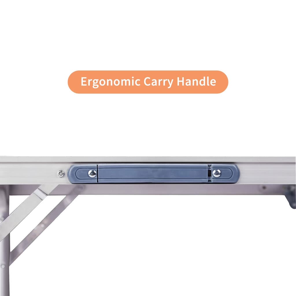 Table de Camping en Aluminium à Hauteur Réglable - طاولة تخييم ألمنيوم قابلة لتعديل الارتفاع - Camping et Randonnée - صورة 4