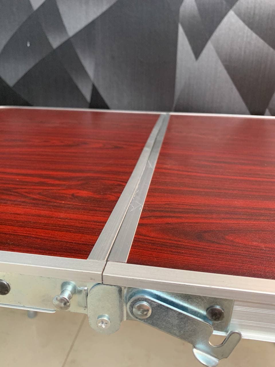 Table de Camping en Aluminium à Hauteur Réglable - طاولة تخييم ألمنيوم قابلة لتعديل الارتفاع - Camping et Randonnée - صورة حقيقية 13