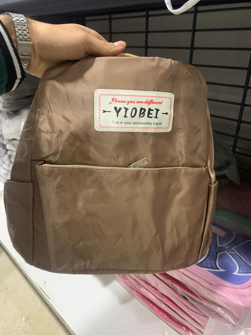 Sac à dos oxford Antivol étanche Pour Femme - Gris - Sac à dos et Mode - صورة حقيقية 6