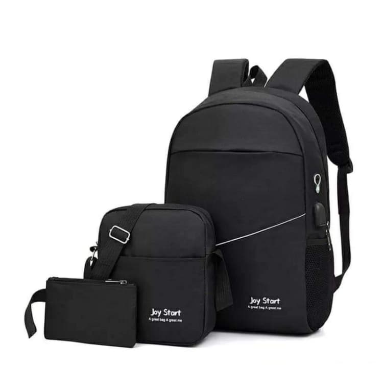 Joy Start Sacs à dos loptop USB 3 PCS multifonctionnel Avec Sortie USB ET Sortie kit-man - Sac à dos et Mode - صورة 2