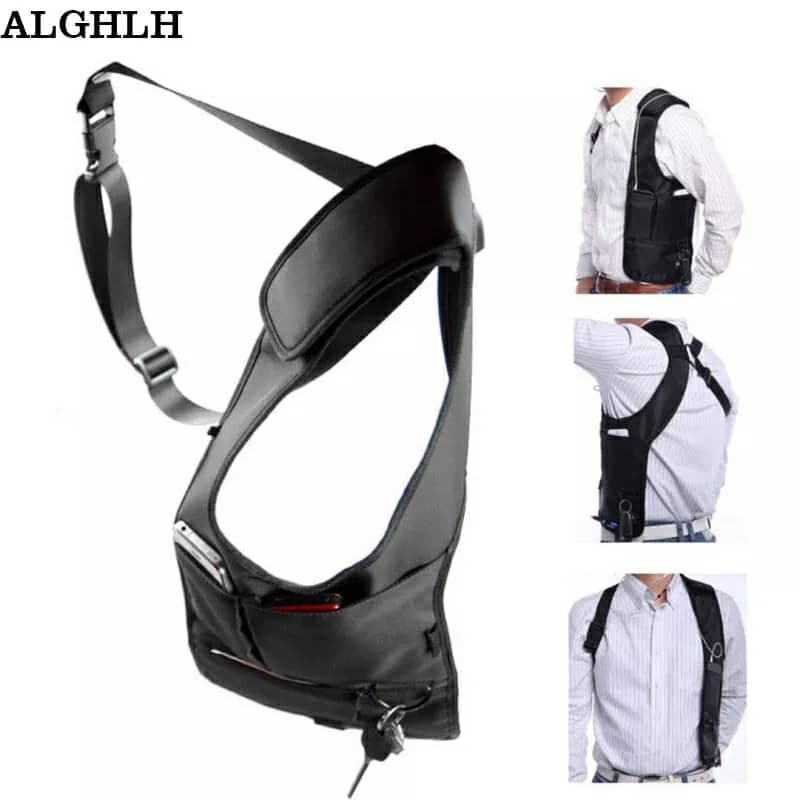 Sacoche  sous-bras Anti-vol Multi-Poche Design Élégant Pour Voyage Quotidien - Sac à dos et Mode - صورة 1