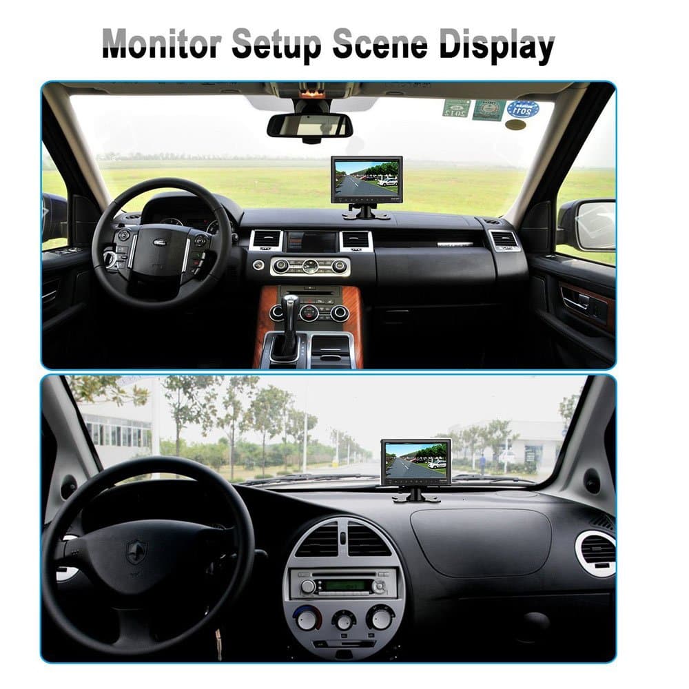 DVD 7 Inch TFT LCD Car Dashboard Touchscreen Monitor - Accessoires Auto/Moto - صورة 3