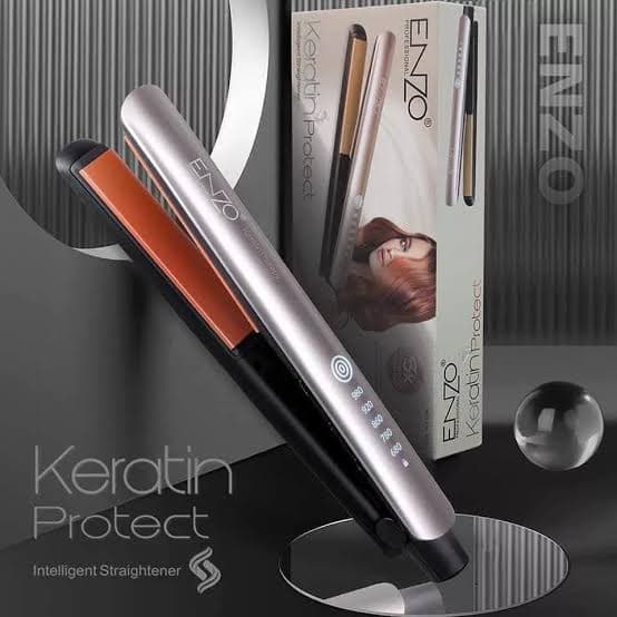 Lisseur Cheveux en Ceramique Keratin Protect | ENZO PROFESSIONAL - Soins et Beauté - صورة 2