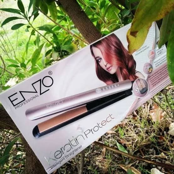 Lisseur Cheveux en Ceramique Keratin Protect | ENZO PROFESSIONAL - Soins et Beauté - صورة 5