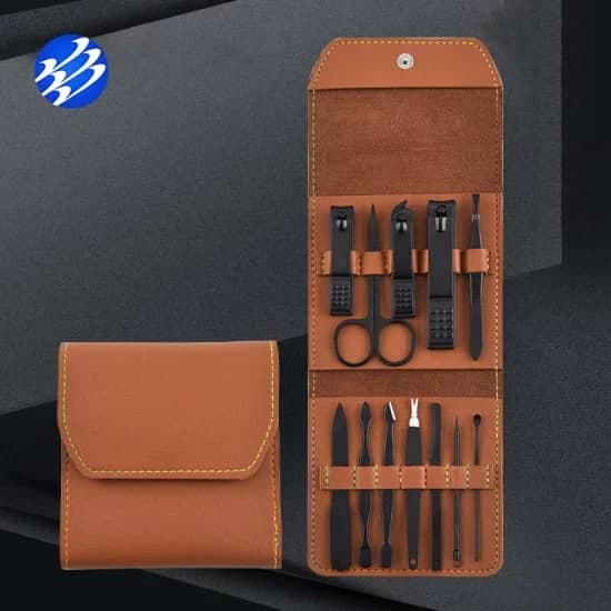 Ensemble de 12 pcs coupe-ongles professionnel en acier inoxydable - Soins et Beauté - صورة 2