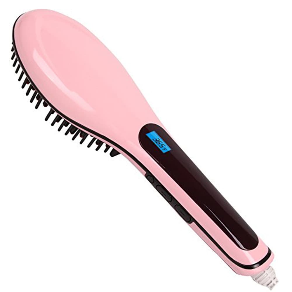 Braun Brosse à cheveux en céramique avec écran LCD  chauffage numérique - Soins et Beauté - صورة 3
