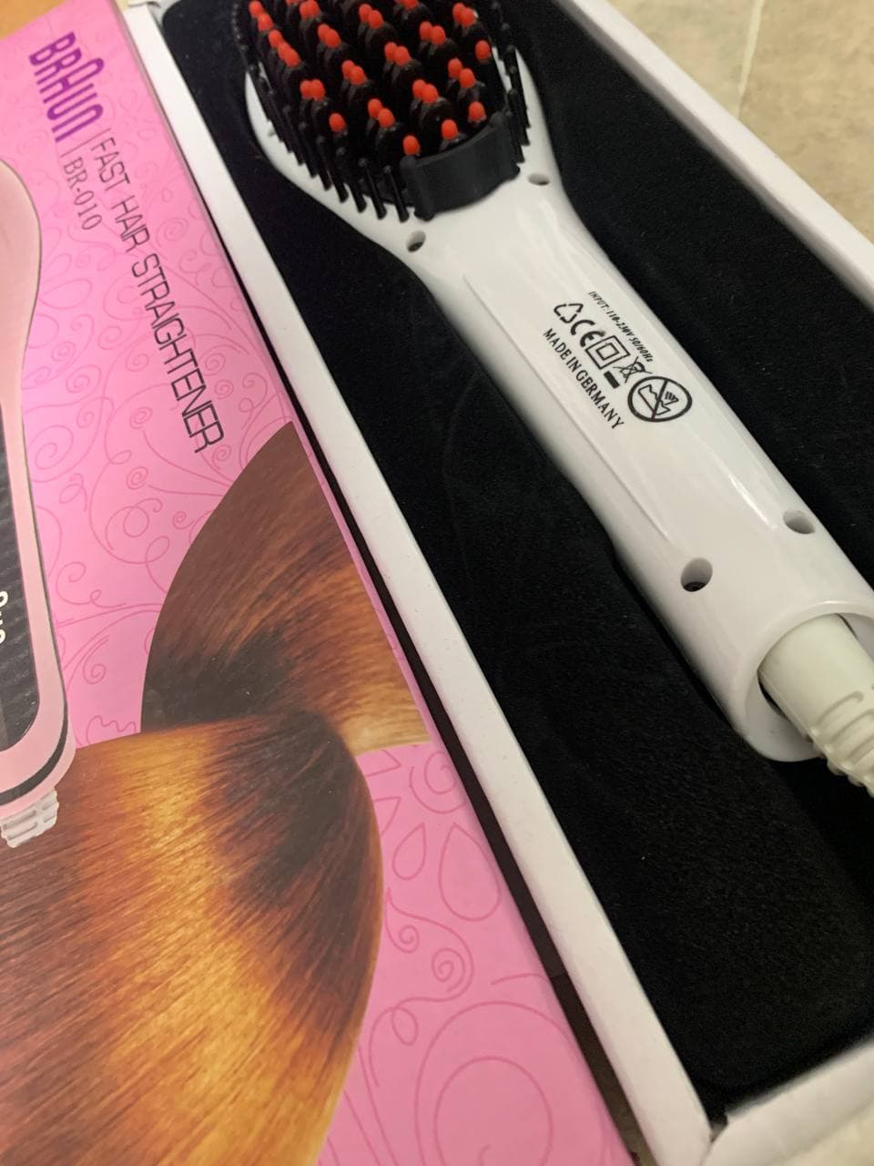 Braun Brosse à cheveux en céramique avec écran LCD  chauffage numérique - Soins et Beauté - صورة حقيقية 9