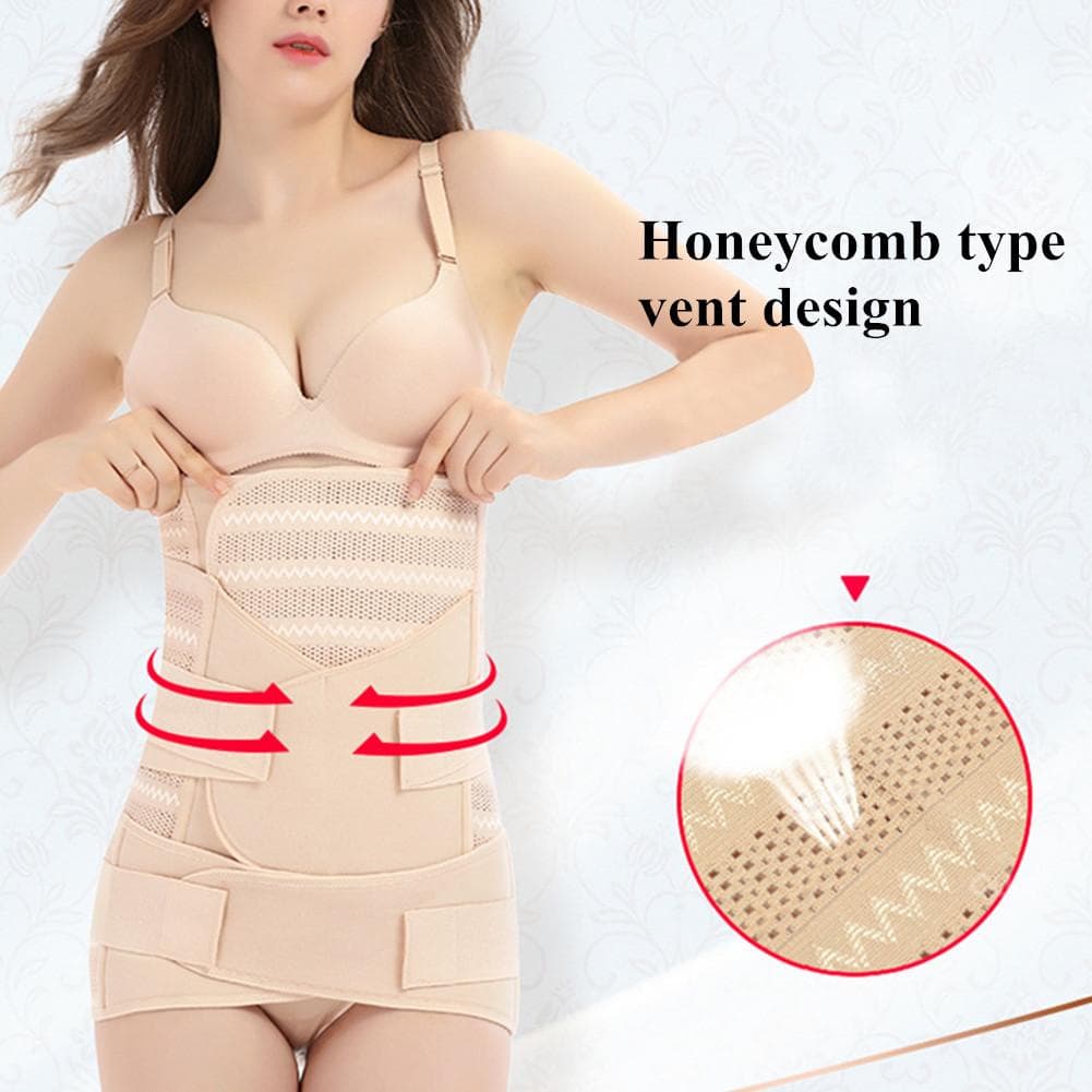 Ceinture 3PCS de récupération du corps apres l'accouchement - حزام استعادة الجسم بعد الولادة مكون من 3 قطع - Soins et Beauté - صورة 5