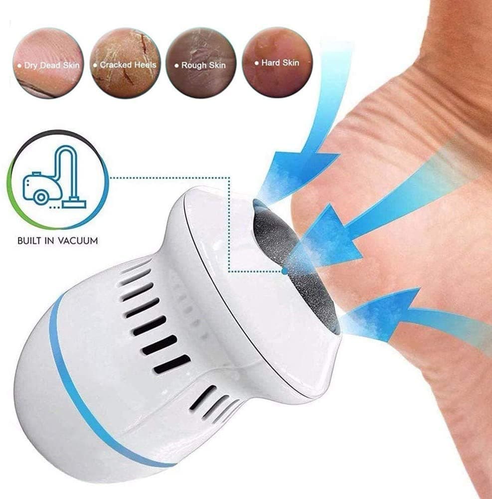 Râpe à Pied et Mains anti-Callosités avec Aspirateur Intégré - Soins et Beauté - صورة 1