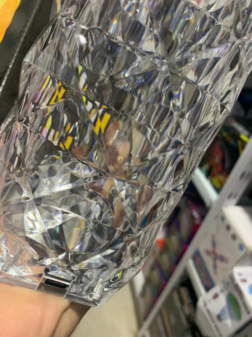 Lampe led en cristal Diamant style RGB 16 Couleurs - Divers - صورة حقيقية 9