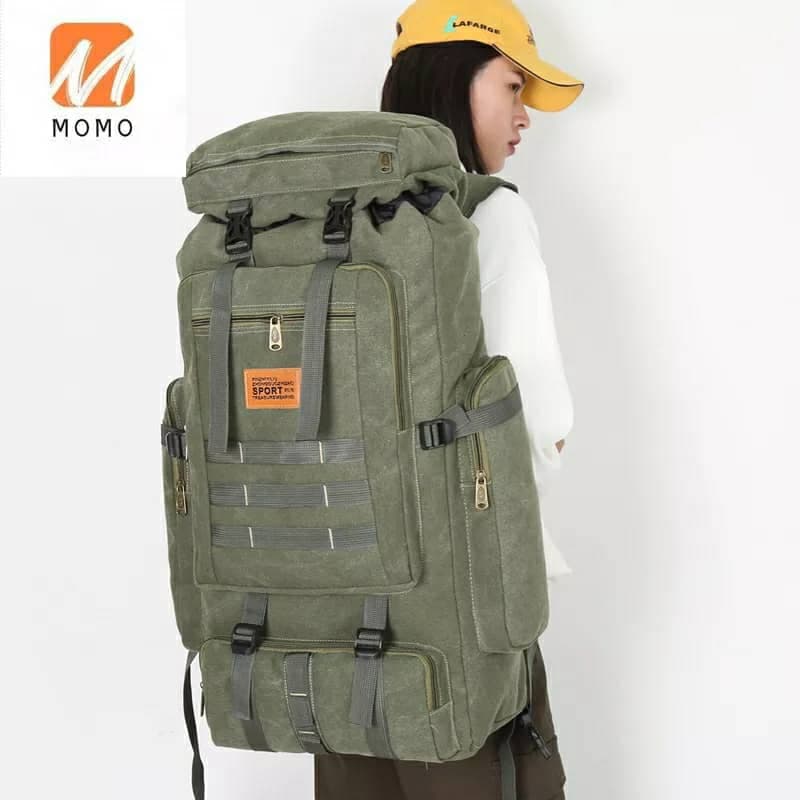 Sac à dos randonnée tactique militaire 80l imperméable - Camping et Randonnée - صورة 4