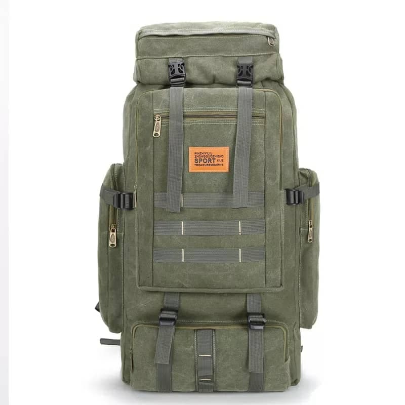 Sac à dos randonnée tactique militaire 80l imperméable - Camping et Randonnée - صورة 5