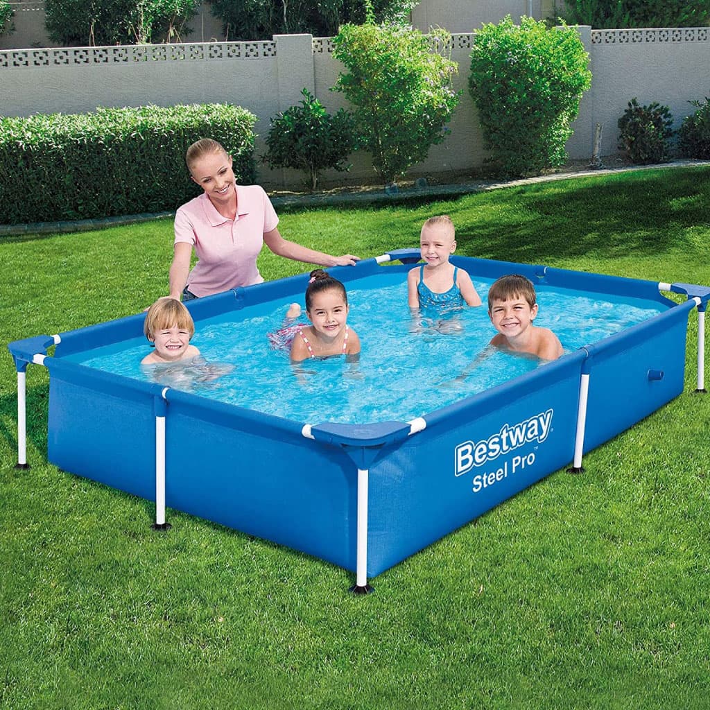 Steel Pro™ Piscine Rectangulaire 221 x 150 x 43cm Bestway 56401 — صورة 2