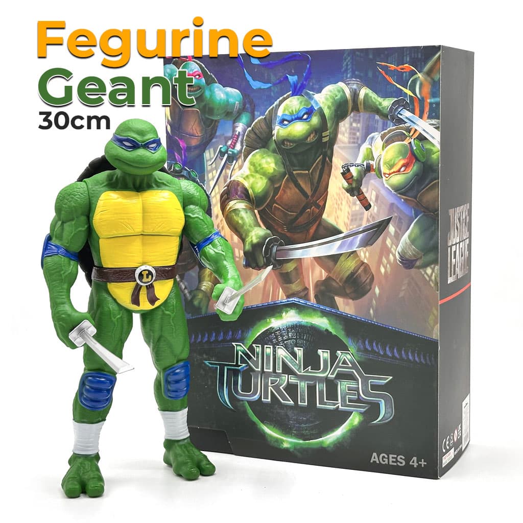 Figurine Géante Tortues Ninja 30 cm en PVC — صورة 1