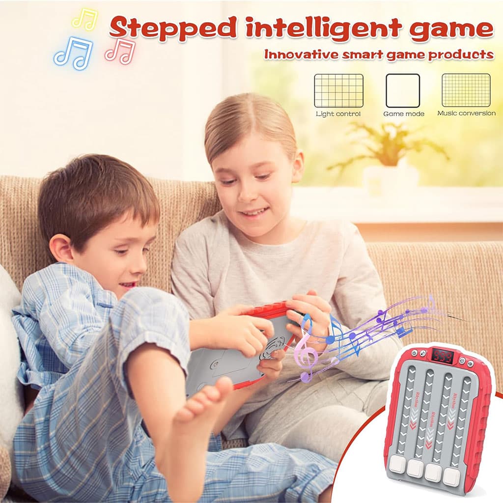 Machine de jeu rythmique anti-stress avec musique et lumière – لعبة أطفال مسلية — صورة 5