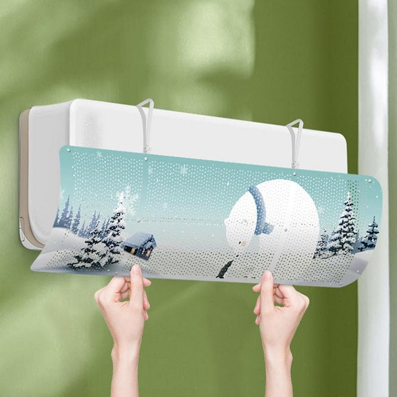 Déflecteur d'évent de climatisation réglable 270 degrés Anti soufflage Direct — صورة 2