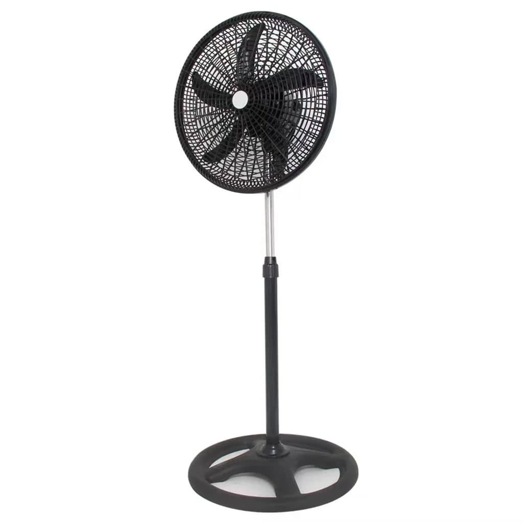Ventilateur sur pied 40cm avec rotation à 360 degrés 3 vitesses – مروحة حجم كبير — صورة 1