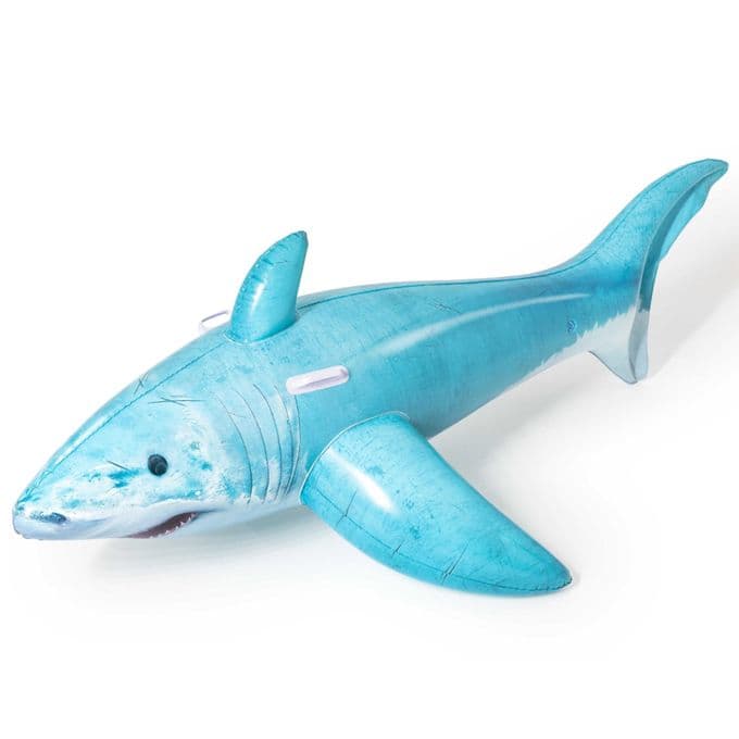 Bouée Requin Gonflable Pour Enfants 183 X 102 Cm Bestway 41405 — صورة 5