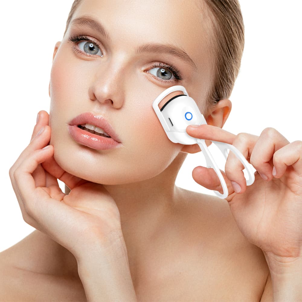 Recourbe-cils électrique portable avec un pince d'epilation thermique — صورة 5